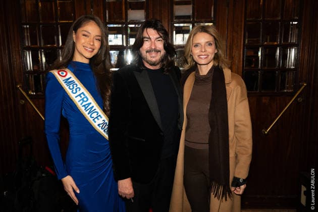 Stephane Rolland Event At Bouglione Winter Circus Miss France 2026 Hinaupoko Deveze, Stephane Rolland and Sylvie Tellier attend the Performance Of Tempo Show By Cirque d Hiver Bouglione For 1,600 Hospitalized Children at Cirque Bouglione on January 10, 2026 in Paris, France. Photo by Laurent Zabulon ABACAPRESS.CO Paris France  Copyright: xZabulonxLaurent ABACAx