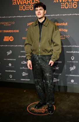 January 10, 2026, Madrid, Madrid, SPAIN: Content creators and guests pose on the black carpet during the third edition of the Army Awards, held on Saturday, January 10, at the Madrid Arena in Madrid. Known as the â€oeinternet anti-awards,†the ceremony honors the most viral moments, trends, and personalities from social media over the past year in a script-free gala hosted by Ceciarmy and Santiago Segura. In the image Crespo Madrid SPAIN - ZUMAz108 20260110_znp_z108_181 Copyright: xRichardxZubelzux