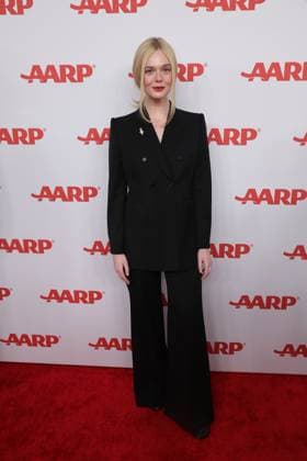 BEVERLY HILLS, CALIFORNIA - JANUARY 10: Elle Fanning at the 2026 Annual Movies for Grownups Awards with AARP at Beverly Wilshire, A Four Seasons Hotel on January 10, 2026 in Beverly Hills, California. Copyright: xAdmediax MediaPunchx