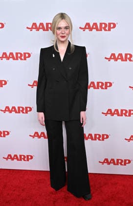 2026 Annual Movies for Grownups Awards with AARP Elle Fanning arriving to the 2026 Annual Movies for Grownups Awards with AARP held at the Beverly Wilshire, A Four Seasons Hotel on January 10, 2026 in Beverly Hills Ca. Beverly Hills Beverly Wilshire, A Four Seasons California USA Copyright: xStarbuck xAFF-USA.COMx