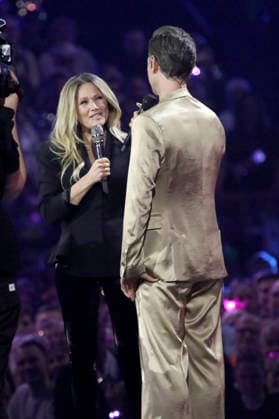 Helene Fischer und Florian Silbereisen in der TV-Show Schlagerchampions 2026 - Das große Fest der Besten im Velodrom. Berlin, 10.01.2026