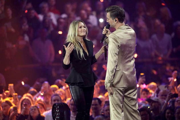 Helene Fischer und Florian Silbereisen in der TV-Show Schlagerchampions 2026 - Das große Fest der Besten im Velodrom. Berlin, 10.01.2026