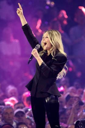 Helene Fischer in der TV-Show Schlagerchampions 2026 - Das große Fest der Besten im Velodrom. Berlin, 10.01.2026