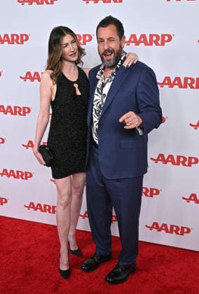 2026 Annual Movies for Grownups Awards with AARP Jackie Sandler and Adam Sandler arriving to the 2026 Annual Movies for Grownups Awards with AARP held at the Beverly Wilshire, A Four Seasons Hotel on January 10, 2026 in Beverly Hills Ca. Beverly Hills Beverly Wilshire, A Four Seasons Hotel California USA Copyright: xStarbuck xAFF-USA.COMx