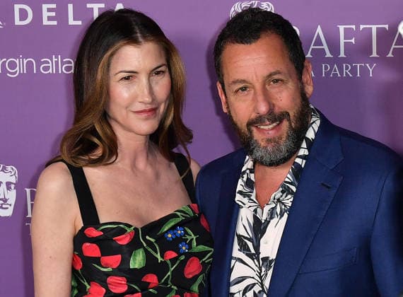 2026 BAFTA Tea Party - Arrivals Jackie Sandler, Adam Sandler attend the 2026 BAFTA Tea Party at Four Seasons Hotel Los Angeles at Beverly Hills on January 10, 2026 in Los Angeles, California. Beverly Hills Four Seasons Beverly Hills California USA Copyright: ximageSPACEx
