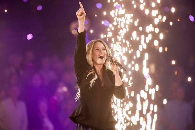abb: Helene Fischer Saengerin auf der Buehne bei der ARD TV LIve Sendung bei den Schlagerchampions 2026 Das Grosse Fest der Besten auf der Buehne im Velodrom am 10.01.2026 in Berlin Berlin Germany