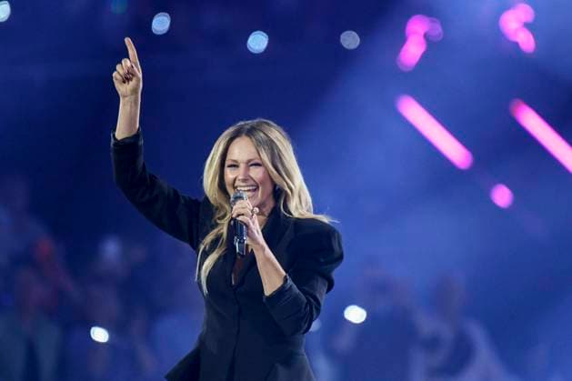 abb: Helene Fischer Saengerin auf der Buehne bei der ARD TV LIve Sendung bei den Schlagerchampions 2026 Das Grosse Fest der Besten auf der Buehne im Velodrom am 10.01.2026 in Berlin Berlin Germany