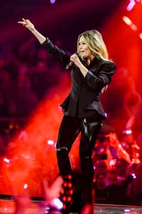 abb: Helene Fischer Saengerin auf der Buehne bei der ARD TV LIve Sendung bei den Schlagerchampions 2026 Das Grosse Fest der Besten auf der Buehne im Velodrom am 10.01.2026 in Berlin Berlin Germany