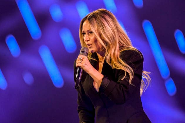 abb: Helene Fischer Saengerin auf der Buehne bei der ARD TV LIve Sendung bei den Schlagerchampions 2026 Das Grosse Fest der Besten auf der Buehne im Velodrom am 10.01.2026 in Berlin Berlin Germany