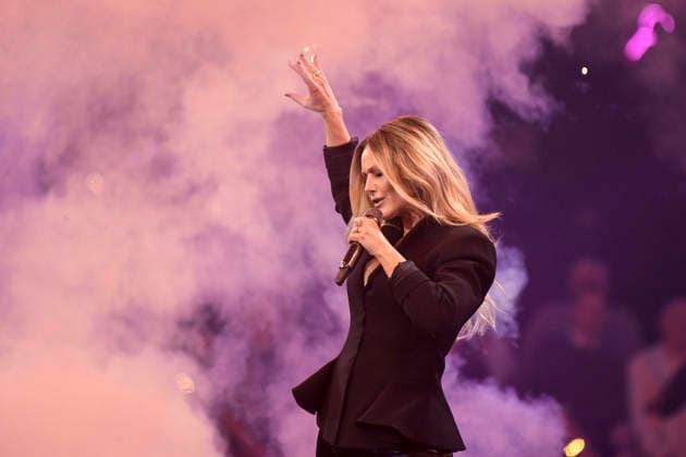 abb: Helene Fischer Saengerin auf der Buehne bei der ARD TV LIve Sendung bei den Schlagerchampions 2026 Das Grosse Fest der Besten auf der Buehne im Velodrom am 10.01.2026 in Berlin Berlin Germany