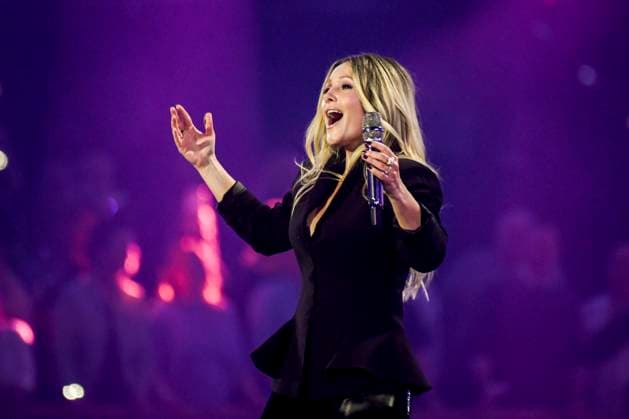 abb: Helene Fischer Saengerin auf der Buehne bei der ARD TV LIve Sendung bei den Schlagerchampions 2026 Das Grosse Fest der Besten auf der Buehne im Velodrom am 10.01.2026 in Berlin Berlin Germany