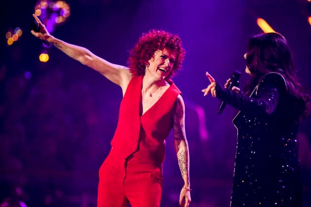 abb: Lucy Diakovska Saengerin auf der Buehne bei der ARD TV LIve Sendung bei den Schlagerchampions 2026 Das Grosse Fest der Besten auf der Buehne im Velodrom am 10.01.2026 in Berlin Berlin Germany