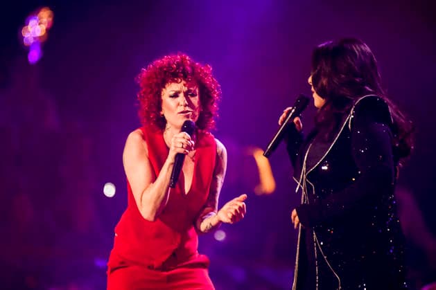 abb: Marianne Rosenberg Lucy Diakovska Saengerin auf der Buehne bei der ARD TV LIve Sendung bei den Schlagerchampions 2026 Das Grosse Fest der Besten auf der Buehne im Velodrom am 10.01.2026 in Berlin Berlin Germany *** abb Marianne Rosenberg Lucy Diakovska singer on stage at the ARD TV LIve program at the Schlagerchampions 2026 Das Grosse Fest der Besten on stage at the Velodrom on 10 01 2026 in Berlin Berlin Germany