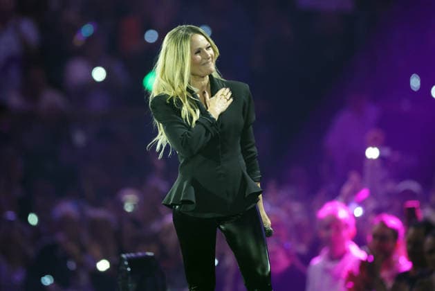 Schlagerchampions 2026 Das grosse Fest der Besten Helene Fischer (deutsche Schlagersängerin) ganz in schwarz gekleidet. ARD ORF2-Musikshow Schlagerchampions - Das grosse Fest der Besten. Von Florian Silbereisen moderierte Live-Sendung vom 10. Januar 2026 aus dem Velodrom Berlin, Deutschland.