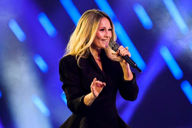 abb: Helene Fischer Saengerin auf der Buehne bei der ARD TV LIve Sendung bei den Schlagerchampions 2026 Das Grosse Fest der Besten auf der Buehne im Velodrom am 10.01.2026 in Berlin Berlin Germany