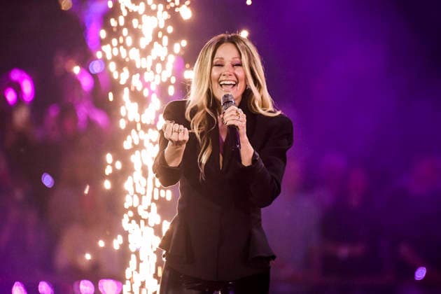 abb: Helene Fischer Saengerin auf der Buehne bei der ARD TV LIve Sendung bei den Schlagerchampions 2026 Das Grosse Fest der Besten auf der Buehne im Velodrom am 10.01.2026 in Berlin Berlin Germany