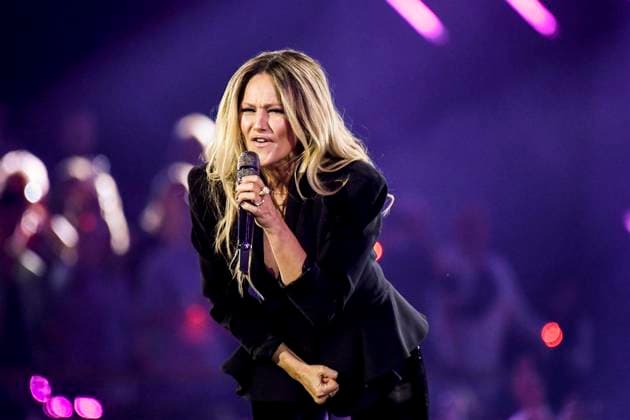 abb: Helene Fischer Saengerin auf der Buehne bei der ARD TV LIve Sendung bei den Schlagerchampions 2026 Das Grosse Fest der Besten auf der Buehne im Velodrom am 10.01.2026 in Berlin Berlin Germany
