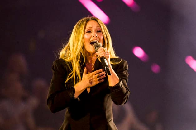 abb: Helene Fischer Saengerin auf der Buehne bei der ARD TV LIve Sendung bei den Schlagerchampions 2026 Das Grosse Fest der Besten auf der Buehne im Velodrom am 10.01.2026 in Berlin Berlin Germany