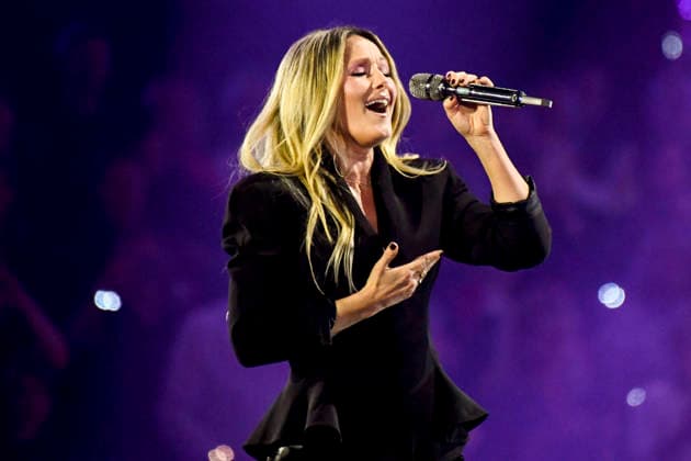 abb: Helene Fischer Saengerin auf der Buehne bei der ARD TV LIve Sendung bei den Schlagerchampions 2026 Das Grosse Fest der Besten auf der Buehne im Velodrom am 10.01.2026 in Berlin Berlin Germany