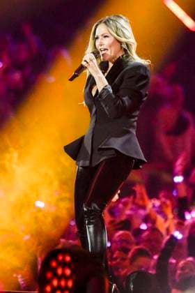 abb: Helene Fischer Saengerin auf der Buehne bei der ARD TV LIve Sendung bei den Schlagerchampions 2026 Das Grosse Fest der Besten auf der Buehne im Velodrom am 10.01.2026 in Berlin Berlin Germany