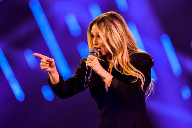 abb: Helene Fischer Saengerin auf der Buehne bei der ARD TV LIve Sendung bei den Schlagerchampions 2026 Das Grosse Fest der Besten auf der Buehne im Velodrom am 10.01.2026 in Berlin Berlin Germany