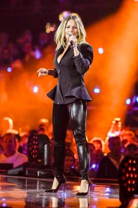 abb: Helene Fischer Saengerin auf der Buehne bei der ARD TV LIve Sendung bei den Schlagerchampions 2026 Das Grosse Fest der Besten auf der Buehne im Velodrom am 10.01.2026 in Berlin Berlin Germany