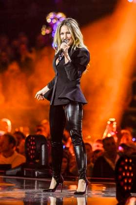 abb: Helene Fischer Saengerin auf der Buehne bei der ARD TV LIve Sendung bei den Schlagerchampions 2026 Das Grosse Fest der Besten auf der Buehne im Velodrom am 10.01.2026 in Berlin Berlin Germany