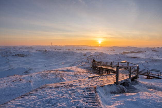 Norderney. 11 JAN 2026. Winter auf den ostfriesischen Inseln. Schneelandschaft an der großen Aussichtsdüne. OSTFRIESLAND. Ostfriesische Inseln. *** Norderney 11 JAN 2026 Winter on the East Frisian Islands Snowy landscape at the large viewing dune EAST FRESIA East Frisian Islands Copyright: JanisMEYER Priller&MAUG JMY3A5317X