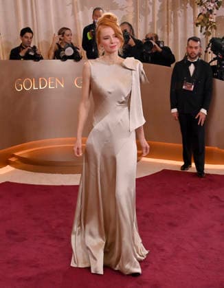 Odessa Rae attends the 83rd annual Golden Globe Awards at the Beverly Hilton Hotel in Beverly Hills, California on Sunday, January 11, 2026.  LAP20260111310 JIMxRUYMEN