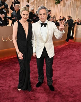 83rd Annual Golden Globes - Arrivals Sunrise Coigney and Mark Ruffalo arriving at the 83rd Annual Golden Globes held at the Beverly Hilton Hotel on January 11, 2026 in Beverly Hills, CA. Beverly Hills Beverly Hilton Hotel California USA Copyright: xOConnor-Arroyox xAFF-USA.comx
