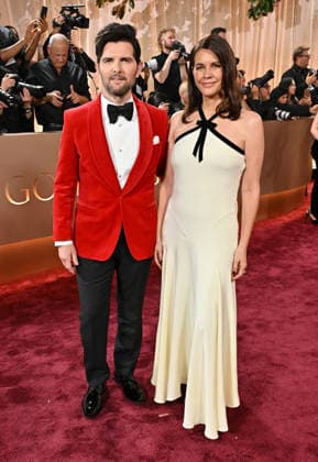 83rd Annual Golden Globes - Arrivals Adam Scott and Naomi Scott arriving at the 83rd Annual Golden Globes held at the Beverly Hilton Hotel on January 11, 2026 in Beverly Hills, CA. Beverly Hills Beverly Hilton Hotel California USA Copyright: xOConnor-Arroyox xAFF-USA.comx