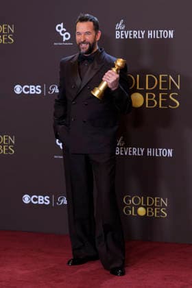 January 11, 2026, Beverly Hills, California, USA: Noah Wyle in the press room during the 83rd Annual Golden Globe Awards on Sunday, January 11, 2026, at the Beverly Hilton in Beverly Hills, California. ARIANA RUIZ BNS PI Beverly Hills USA - ZUMAp124 20260111_zaa_p124_213 Copyright: xArianaxRuizx