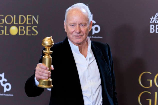 January 11, 2026, Beverly Hills, California, USA: Stellan Skarsgard in the press room during the 83rd Annual Golden Globe Awards on Sunday, January 11, 2026, at the Beverly Hilton in Beverly Hills, California. ARIANA RUIZ BNS PI Beverly Hills USA - ZUMAp124 20260111_zaa_p124_360 Copyright: xArianaxRuizx