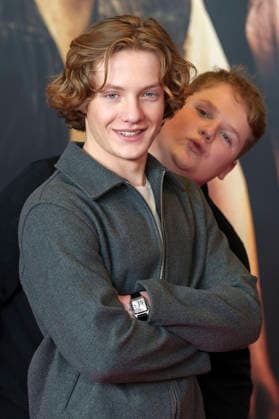 Levi Brandl und Julius Weckauf bei der Premiere des Kinofilms Die drei ??? - Toteninsel im Mathäser Filmpalast. München, 11.01.2026
