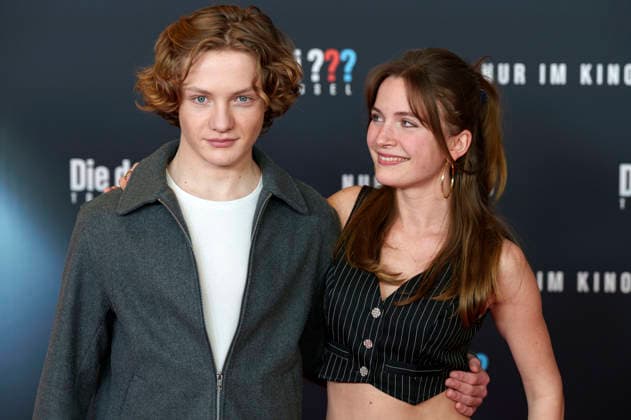 Levi Brandl und Momo Beier bei der Premiere des Kinofilms Die drei ??? - Toteninsel im Mathäser Filmpalast. München, 11.01.2026