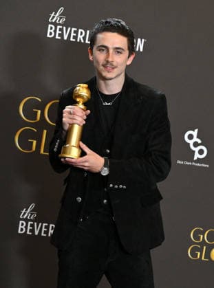 83rd Annual Golden Globes - Press Room Timothee Chalamet in the press room at the 83rd Golden Globe Awards at the Beverly Hilton Hotel on January 11, 2025 in Beverly Hills, CA. Beverly Hills Beverly Hilton Hotel California USA Copyright: xLISAxOConnor AFF-USA.comx