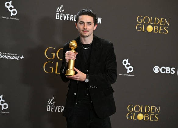 83rd Annual Golden Globes - Press Room Timothee Chalamet in the press room at the 83rd Golden Globe Awards at the Beverly Hilton Hotel on January 11, 2025 in Beverly Hills, CA. Beverly Hills Beverly Hilton Hotel California USA Copyright: xLISAxOConnor AFF-USA.comx