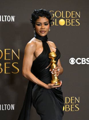 83rd Annual Golden Globes - Press Room Teyana Taylor in the press room at the 83rd Golden Globe Awards at the Beverly Hilton Hotel on January 11, 2025 in Beverly Hills, CA. Beverly Hills Beverly Hilton Hotel California USA Copyright: xLISAxOConnor AFF-USA.comx