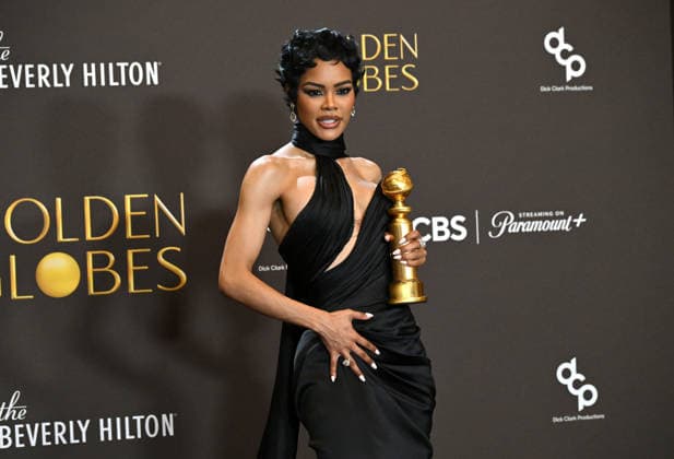 83rd Annual Golden Globes - Press Room Teyana Taylor in the press room at the 83rd Golden Globe Awards at the Beverly Hilton Hotel on January 11, 2025 in Beverly Hills, CA. Beverly Hills Beverly Hilton Hotel California USA Copyright: xLISAxOConnor AFF-USA.comx