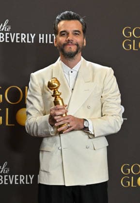 83rd Annual Golden Globes - Press Room Wagner Moura in the press room at the 83rd Golden Globe Awards at the Beverly Hilton Hotel on January 11, 2025 in Beverly Hills, CA. Beverly Hills Beverly Hilton Hotel California USA Copyright: xLISAxOConnor AFF-USA.comx