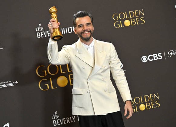 83rd Annual Golden Globes - Press Room Wagner Moura in the press room at the 83rd Golden Globe Awards at the Beverly Hilton Hotel on January 11, 2025 in Beverly Hills, CA. Beverly Hills Beverly Hilton Hotel California USA Copyright: xLISAxOConnor AFF-USA.comx