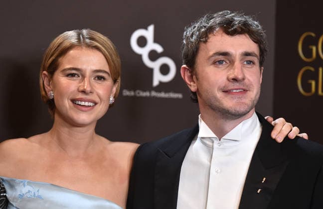 83rd Annual Golden Globes - Press Room Jessie Buckley and Paul Mescal in the press room at the 83rd Golden Globe Awards at the Beverly Hilton Hotel on January 11, 2025 in Beverly Hills, CA. Beverly Hills Beverly Hilton Hotel California USA Copyright: xLISAxOConnor AFF-USA.comx