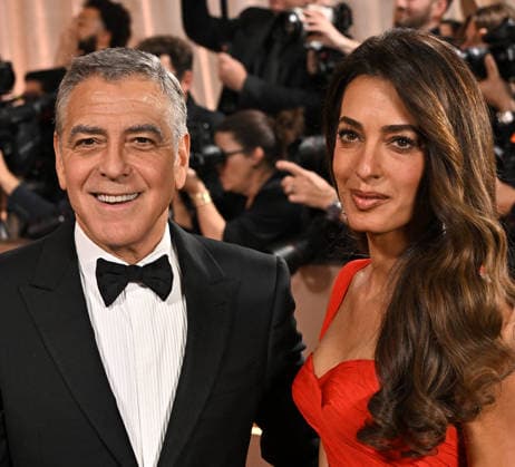 83rd Annual Golden Globes - Arrivals George Clooney and Amal Clooney arriving at the 83rd Annual Golden Globes held at the Beverly Hilton Hotel on January 11, 2026 in Beverly Hills, CA. Beverly Hills Beverly Hilton Hotel California USA Copyright: xStarbuck xAFF-USA.COMx