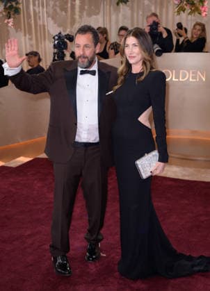 Golden Globe Awards 2026 - Los Angeles, USA LOS ANGELES, USA. January 11, 2026: Adam Sandler & Jackie Sandler at the 83rd Golden Globe Awards at the Beverly Hilton Hotel. Los Angeles CA USA  Copyright: xPaulxSmith Featureflashx