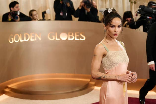 January 12, 2026, Los Angeles, California, USA: ZOE KRAVITZ walking the Red carpet of the 83rd annual edition of the Golden Globes in Los Angels at the Beverly Hilton Hotel. Los Angeles USA - ZUMAg279 20260112_zip_g279_107 Copyright: xAlessandroxGalatolix