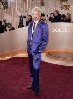 Golden Globe Awards 2026 - Los Angeles, USA LOS ANGELES, USA. January 11, 2026: Omar Apollo at the 83rd Golden Globe Awards at the Beverly Hilton Hotel. Los Angeles CA USA  Copyright: xPaulxSmith Featureflashx