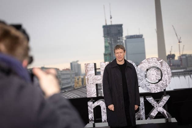 Photocall A KNIGHT OF THE SEVEN KINGDOMS Sam Spruell ( Maekar Targaryen ) Photocall A KNIGHT OF THE SEVEN KINGDOMS auf dem Dach des Humboldt Forums in Berlin Datum: 12.01.2026 Copyright: xEventpressxFuhrx