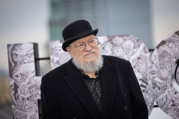 Photocall A KNIGHT OF THE SEVEN KINGDOMS George R.R. Martin (Writer Executive Producer) Photocall A KNIGHT OF THE SEVEN KINGDOMS auf dem Dach des Humboldt Forums in Berlin Datum: 12.01.2026 Copyright: xEventpressxFuhrx