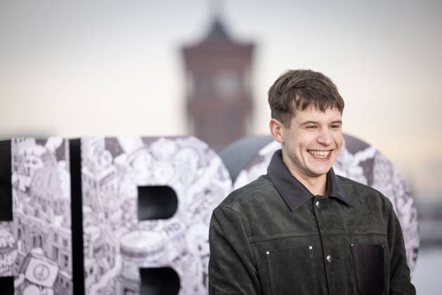 Photocall A KNIGHT OF THE SEVEN KINGDOMS Shaun Thomas ( Raymun Fossoway ) Photocall A KNIGHT OF THE SEVEN KINGDOMS auf dem Dach des Humboldt Forums in Berlin Datum: 12.01.2026 Copyright: xEventpressxFuhrx