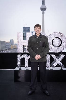 Photocall A KNIGHT OF THE SEVEN KINGDOMS Shaun Thomas ( Raymun Fossoway ) Photocall A KNIGHT OF THE SEVEN KINGDOMS auf dem Dach des Humboldt Forums in Berlin Datum: 12.01.2026 Copyright: xEventpressxFuhrx